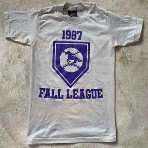 Vintage kids shirt 1987 Baseball size 7/8